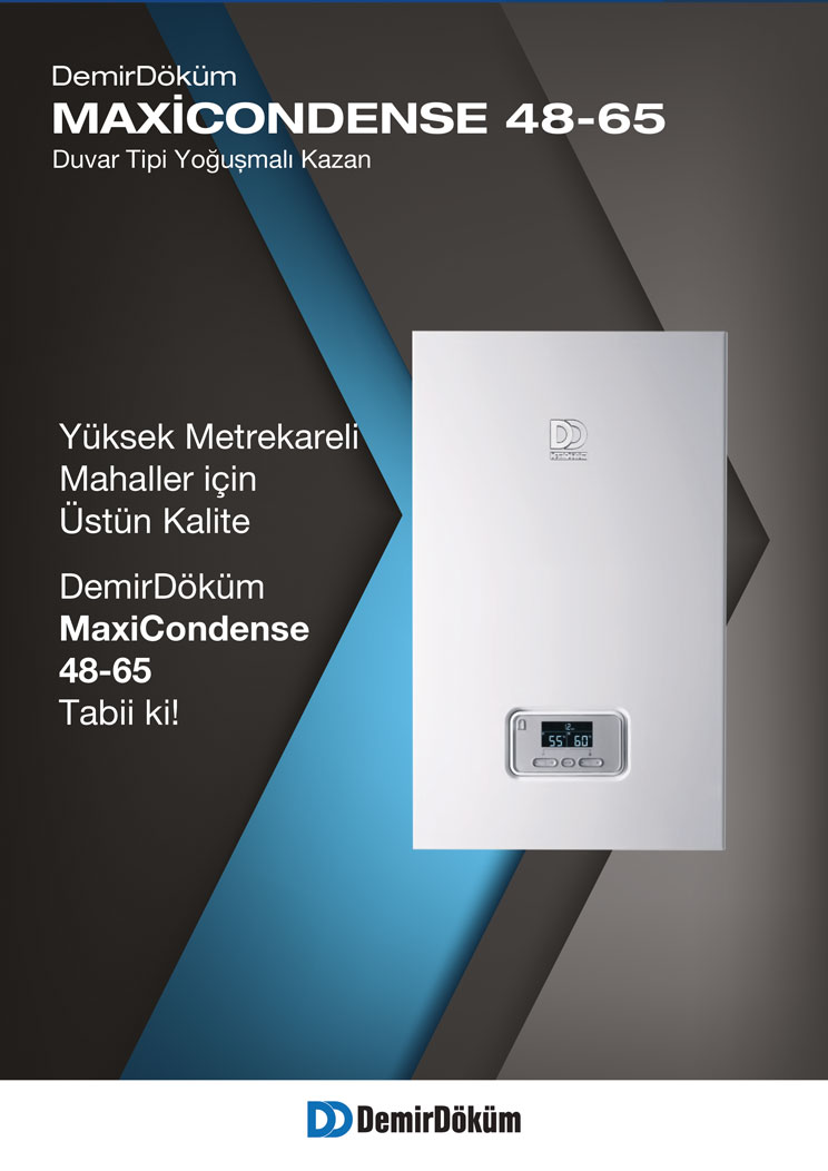 Demirdöküm maxicondense  48  -  65 kw kazan