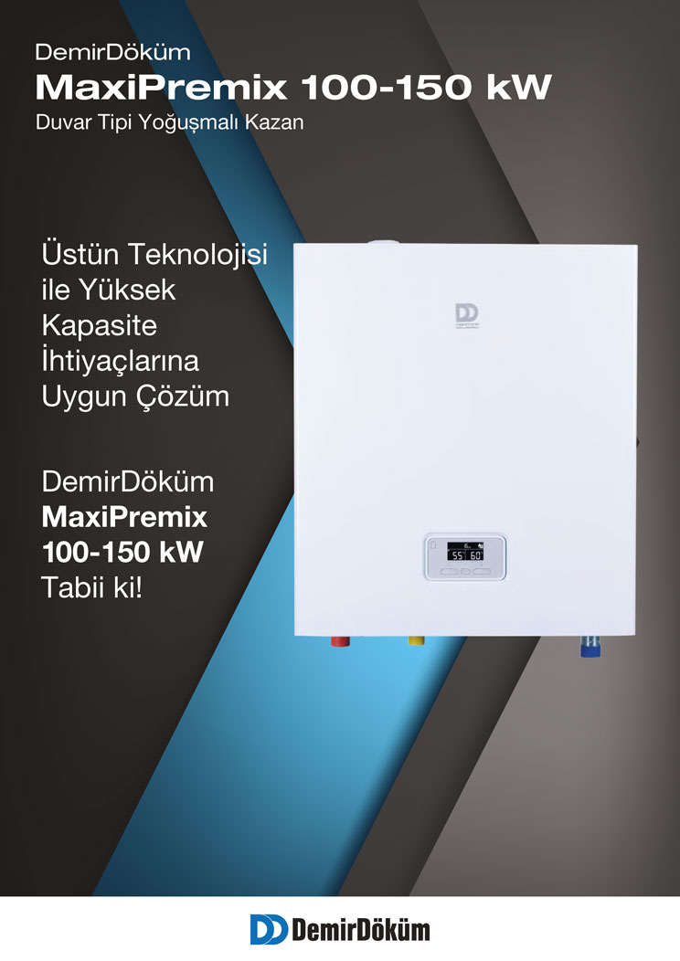 Demirdöküm maxipremix 100-150 kw kazan