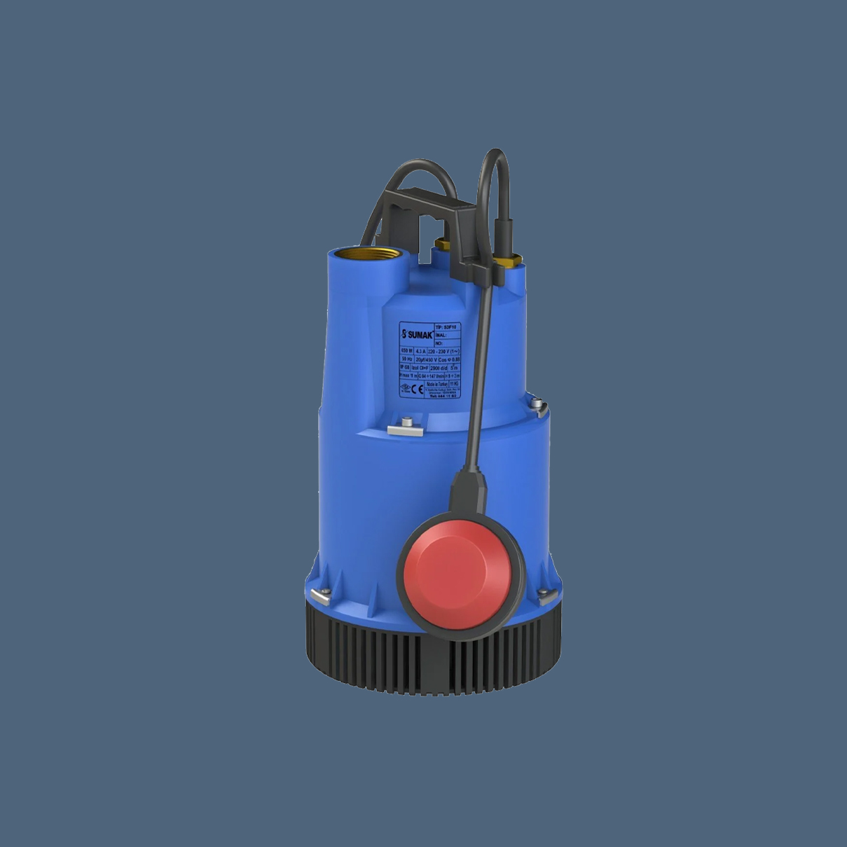  Sumak SDF13 1,3 HP Drenaj Dalgıç Pompa