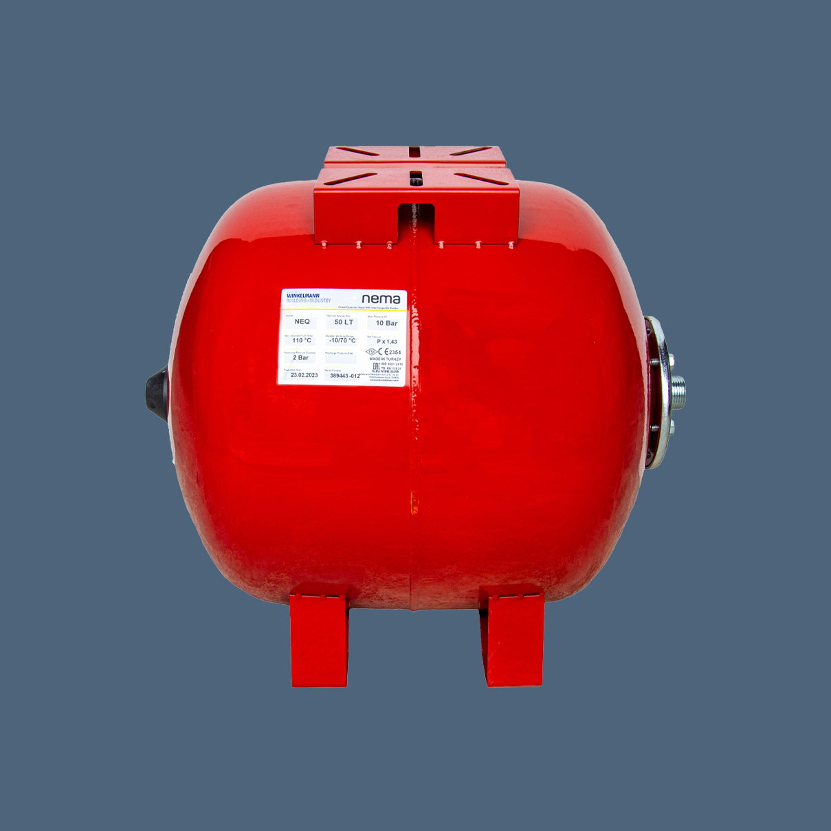 Nema Hidrofor Denge Tankı Yatık - 50 Lt - 10 Bar