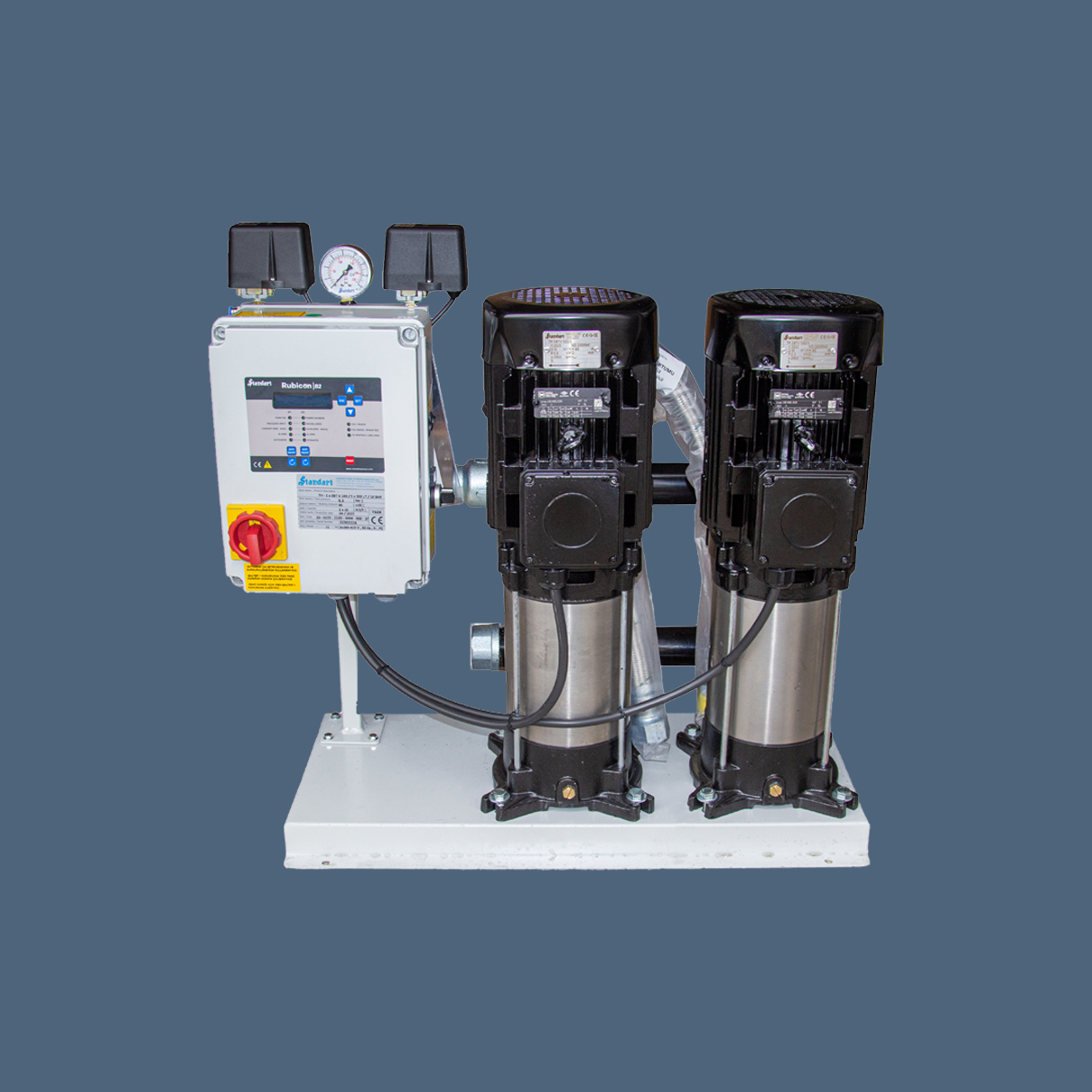  Standart 2xsbt-V-100/4. 4kw T.Dik.Paket Hidrofor
