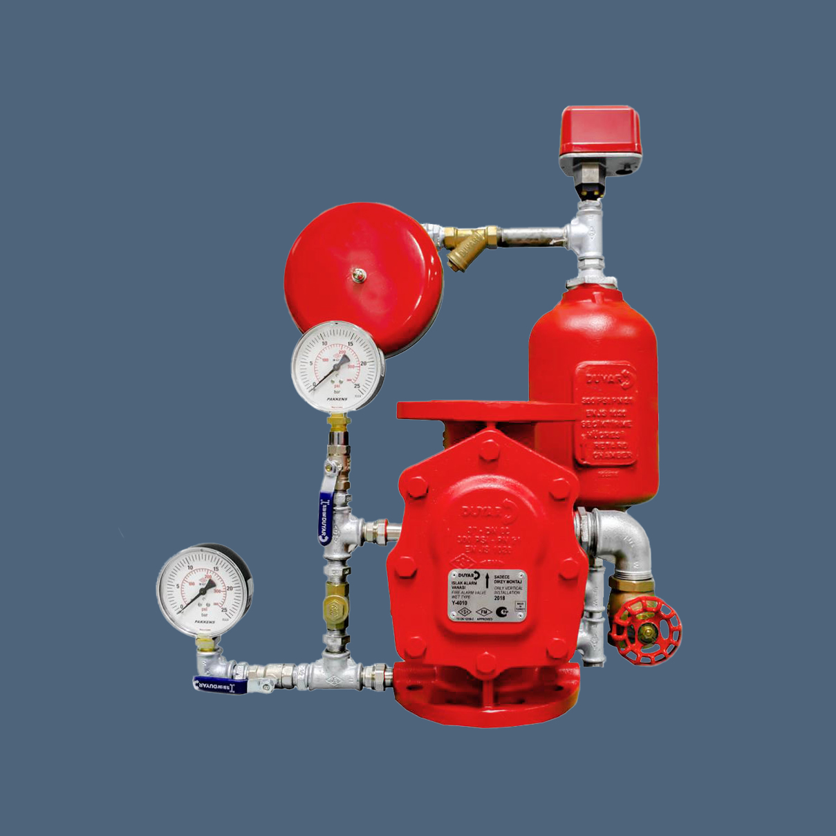  DN100 Islak Alarm Vanası