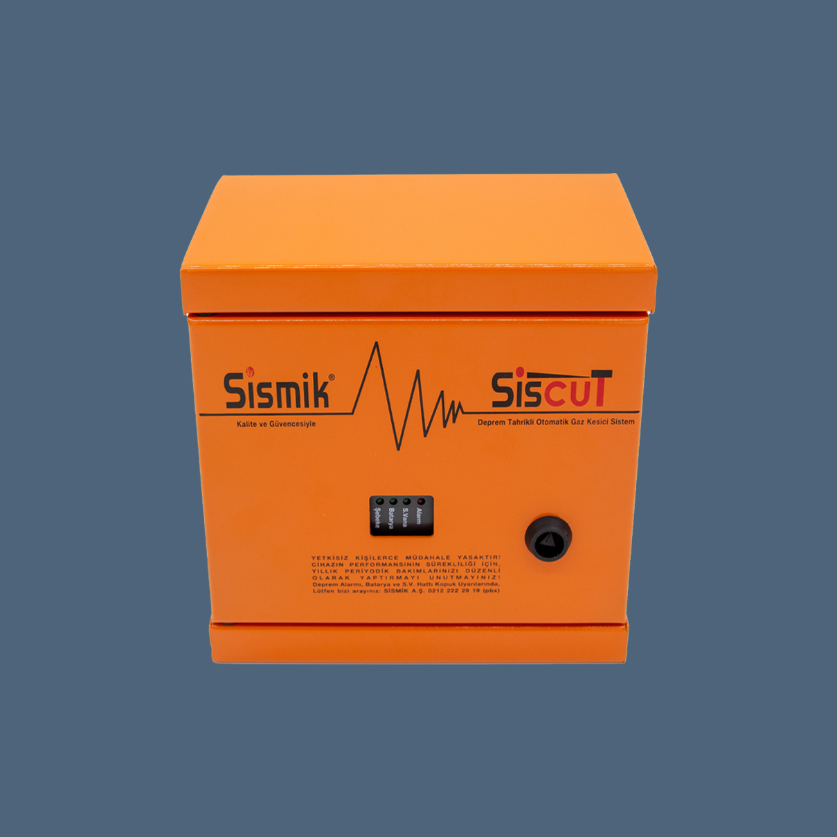  Elektronik Asansör Deprem Sensörü